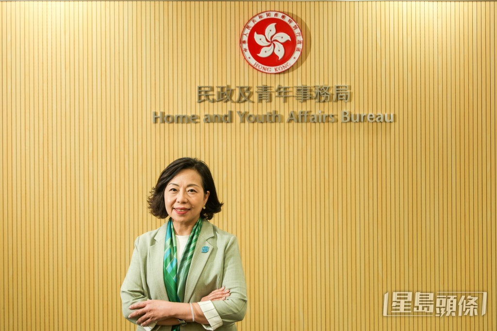 麥美娟指香港正處於全力拼經濟謀發展的階段,社會穩定是必然的根本。何家豪攝 麥美娟指香港正處於全力拼經濟謀發展的階段,社會穩定是必然的根本。何家豪攝
