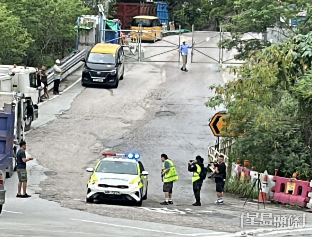 警員到場調查。