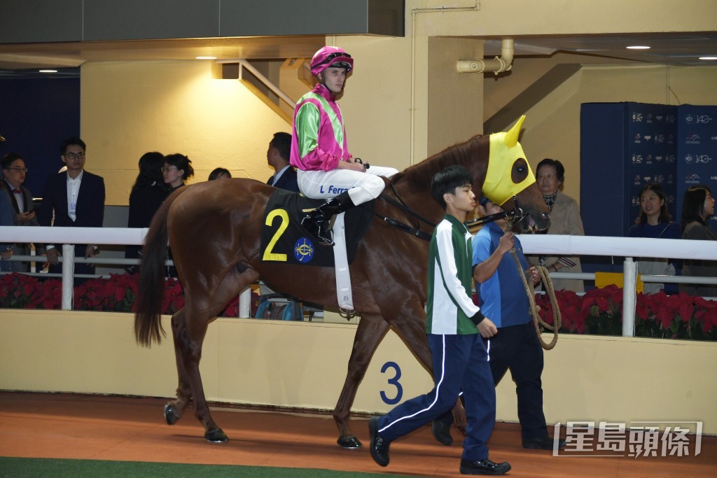 「炯炯有神」再跑同程，且抽得有利一檔，有力爭勝。