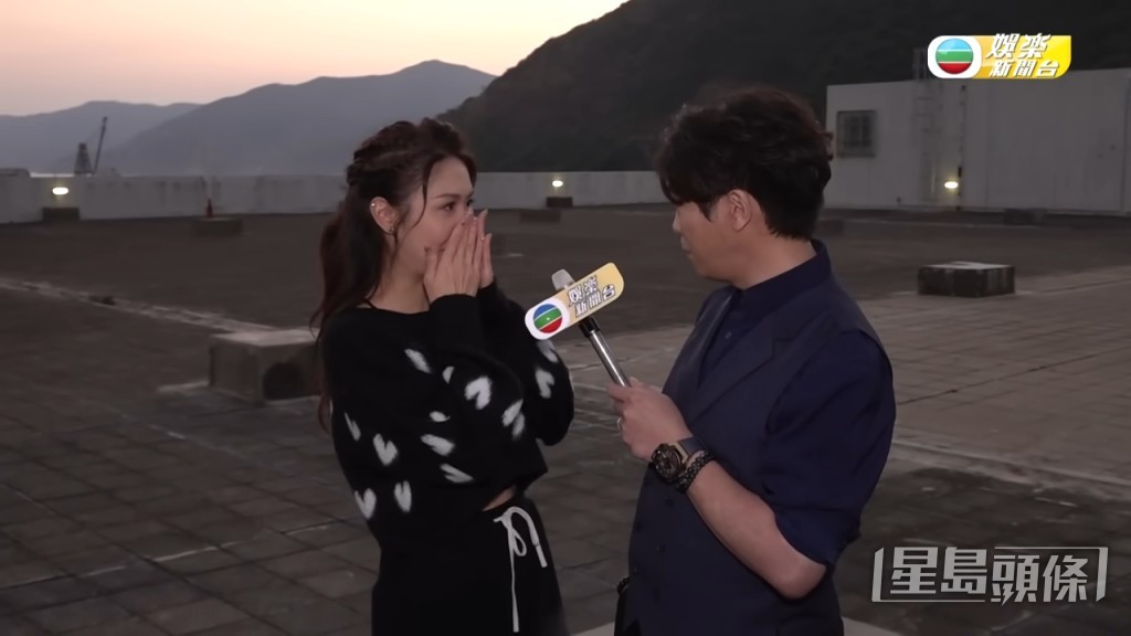 陳庭欣坦言對分手有點慨歎，可惜因三觀不合，勉强行落去對大家都不好。。