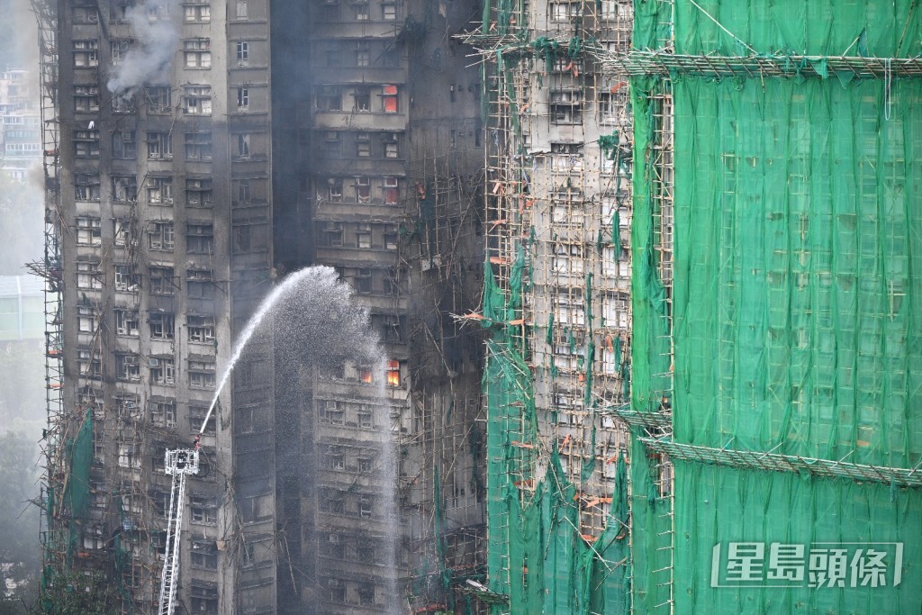 大埔宏福苑經歷五級大火後，7座受災大廈如何處理成關注點。資料圖片