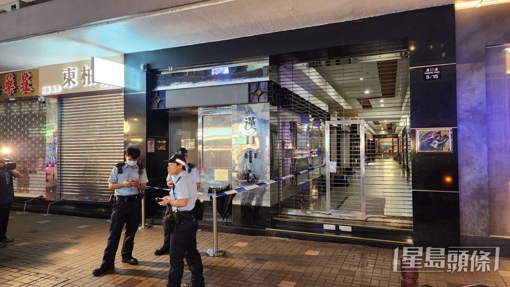 警方目前將案件列作「行劫」處理。黎志偉攝 警方目前將案件列作「行劫」處理。黎志偉攝