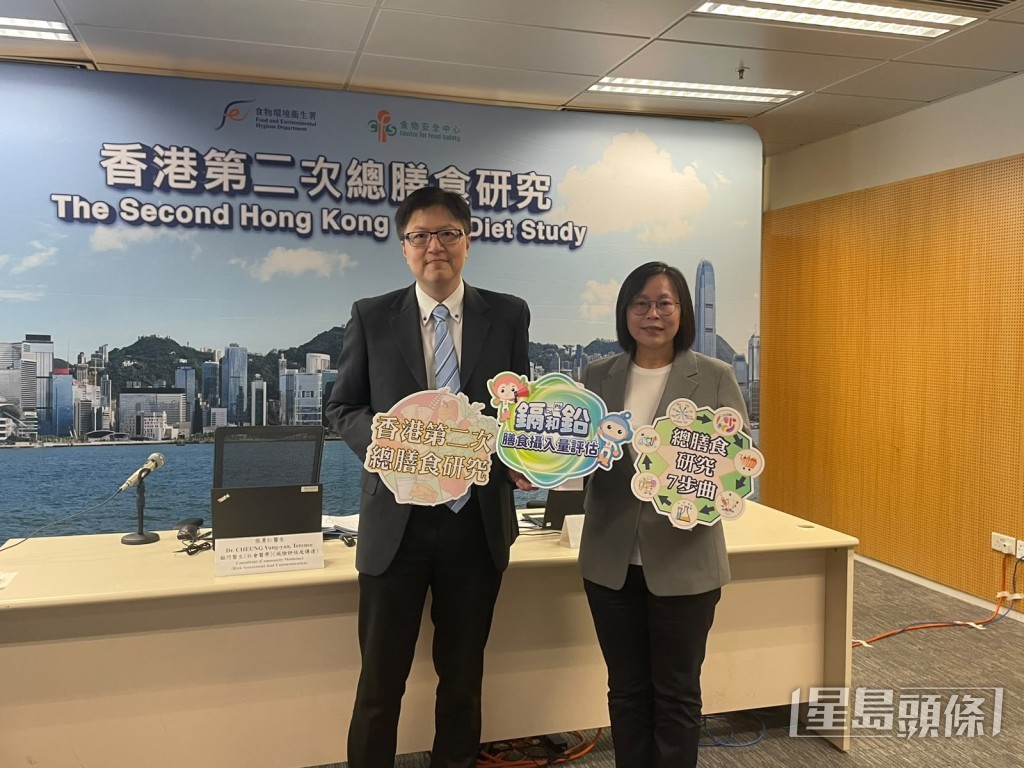 整體成年人口和較年輕群組從膳食攝入鎘的分量，合乎「暫定每月可容忍攝入量」。
