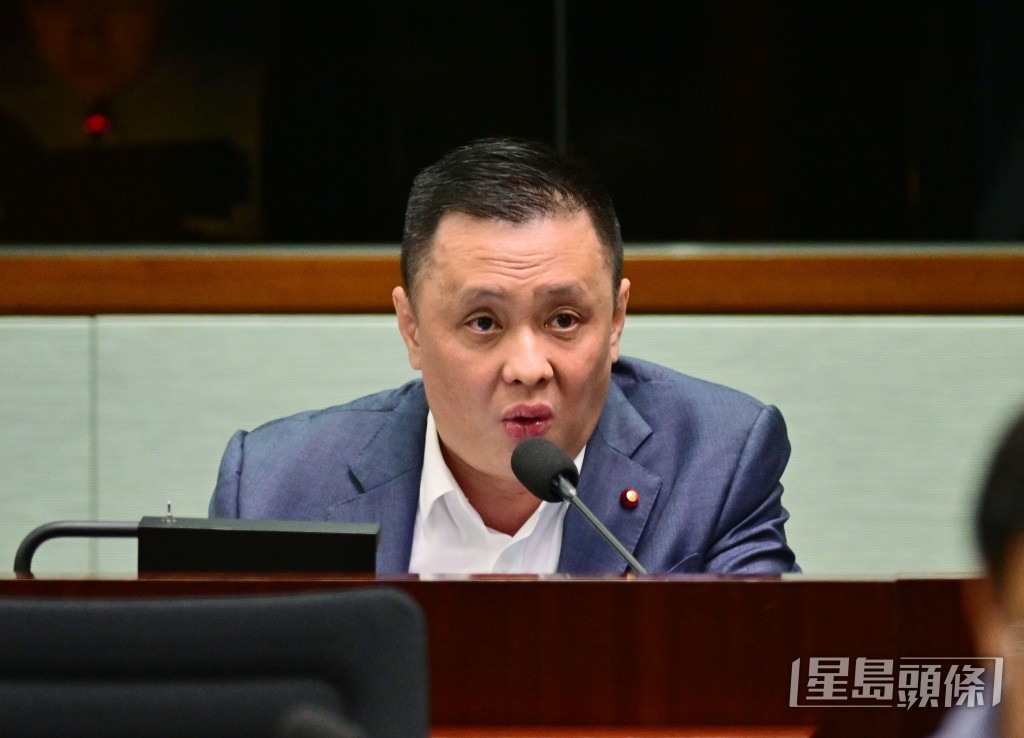 教聯會副會兼選委會立法會議員鄧飛。 教聯會副會兼選委會立法會議員鄧飛。