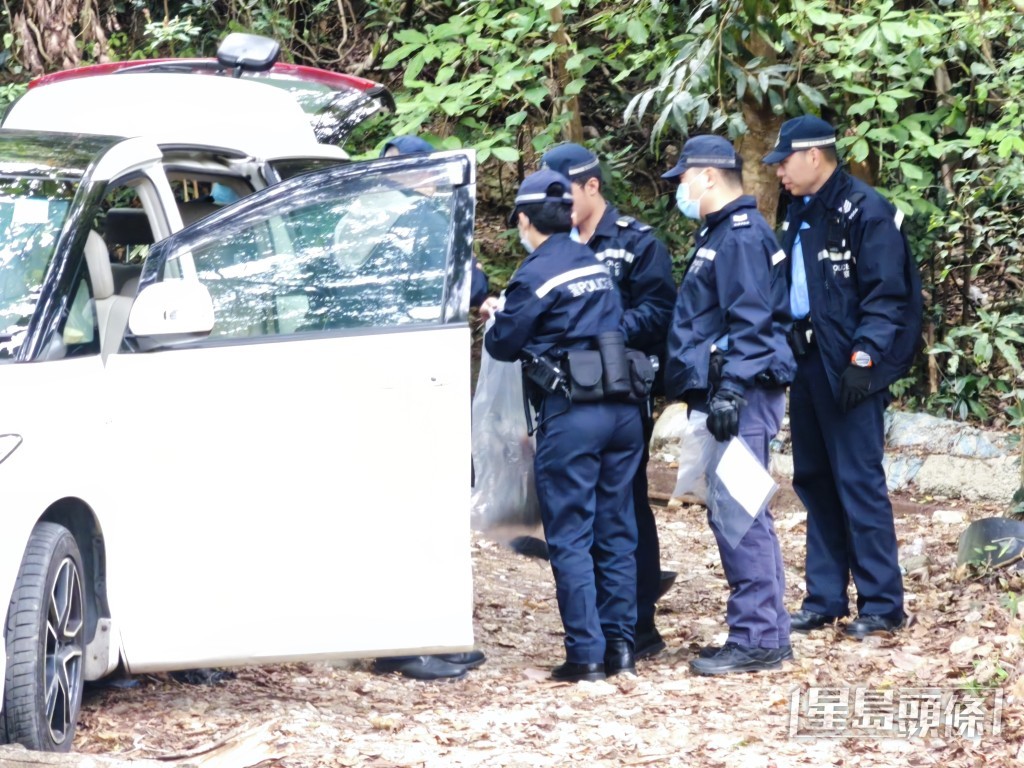 警員到場調查。梁國峰攝