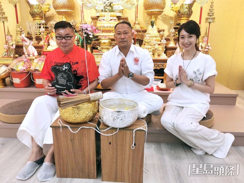 Roger帶埋「冬蔭表姐」阿Yen來港拜會泰國金龍王。