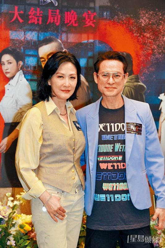 海俊傑指早前見過牧師與表姐陳慧珊，更特意選擇在與太太結婚的地方相聚。