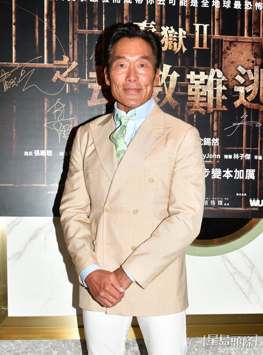 郑浩南2022年出席电影《壹狱II 劫数难逃》煞科宴时自爆婚变。  ​