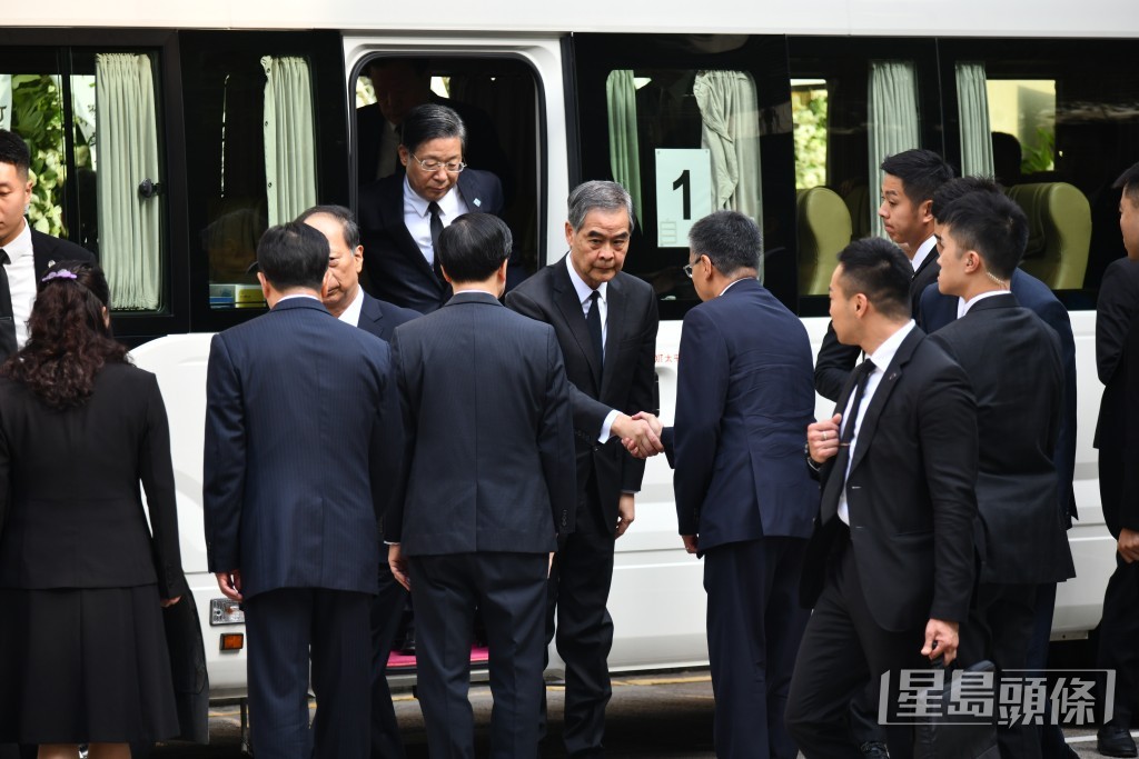 全国政协副主席、前特首梁振英。 全国政协副主席、前特首梁振英。