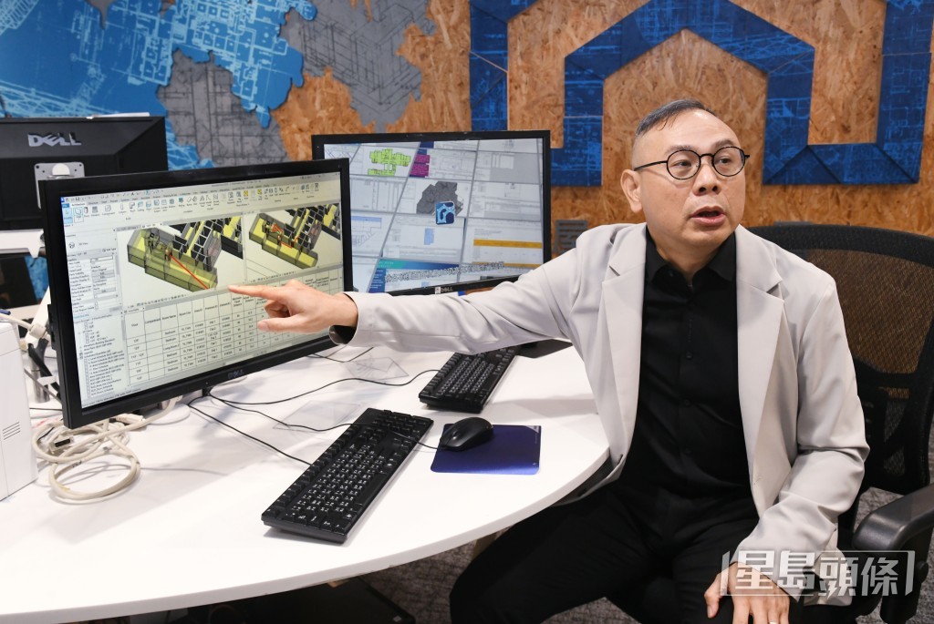 茹澤生表示,使用BIM須投入成本及培訓,或在大型項目先行先試。何健勇攝 茹澤生表示,使用BIM須投入成本及培訓,或在大型項目先行先試。何健勇攝