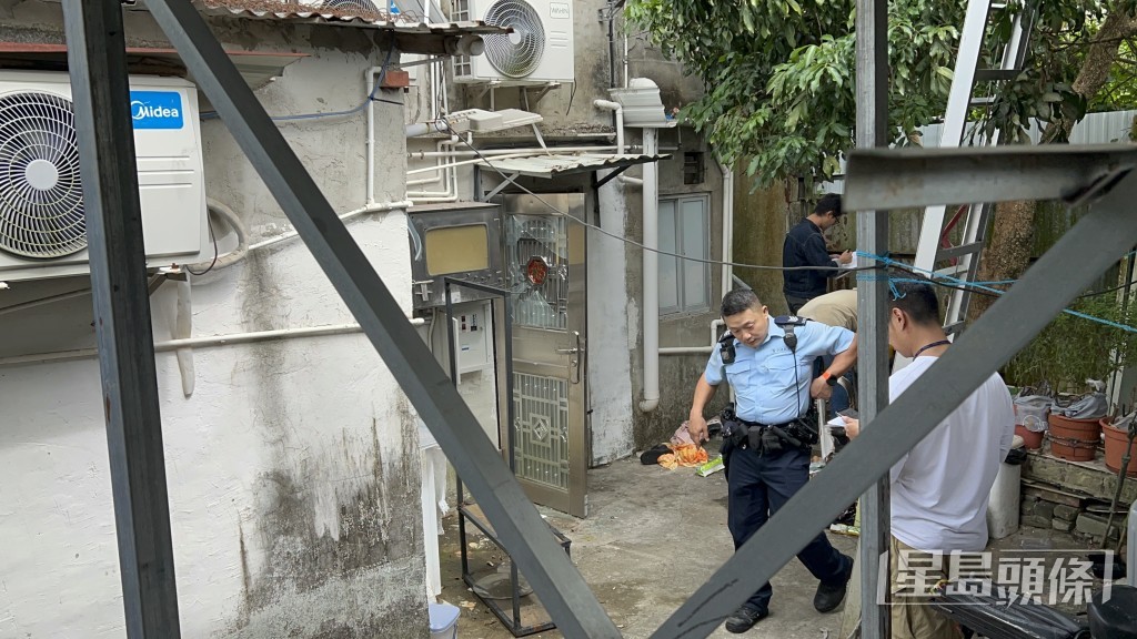 警員到場調查。