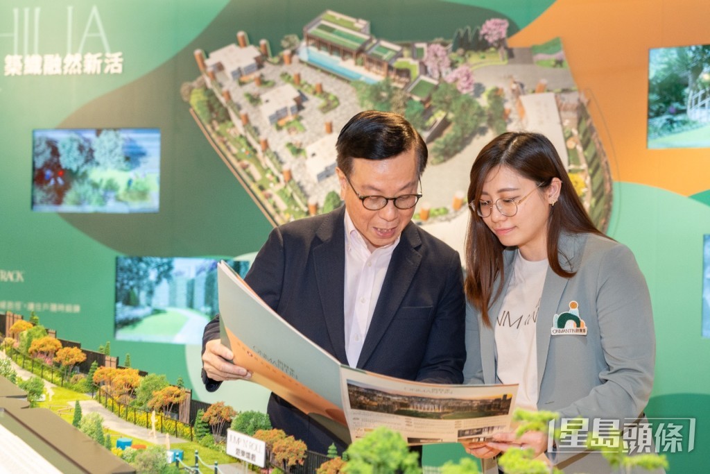 其中縱橫股市數十年的「陸叔」陳永陸日前現身示範單位參觀。