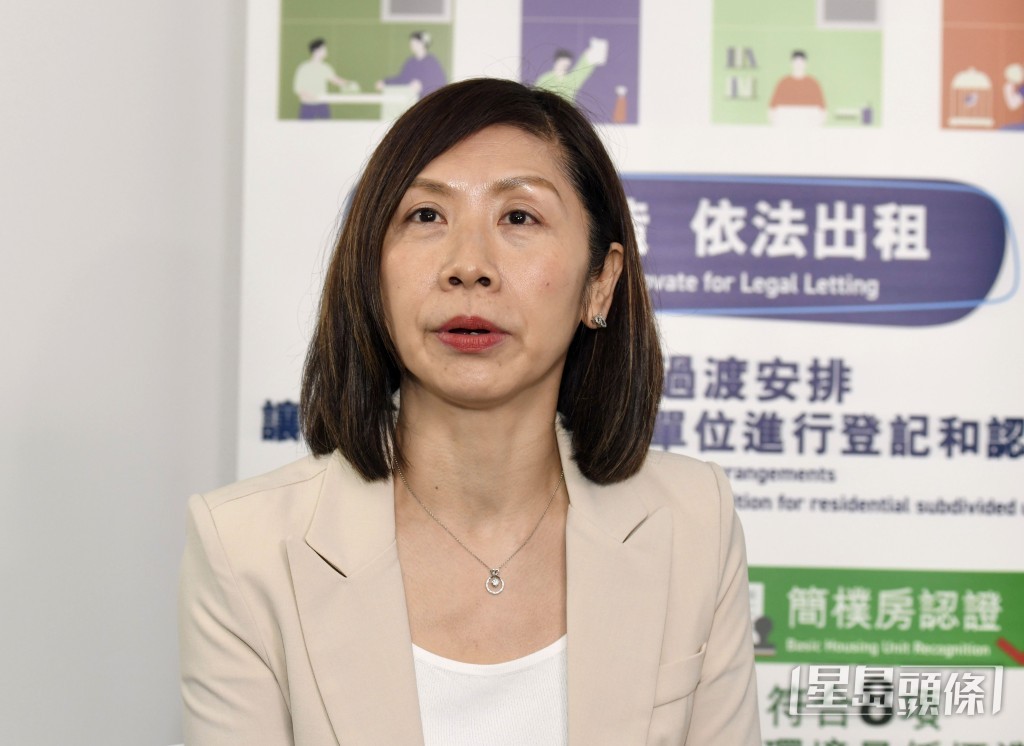 王明慧希望，劏房戶可主動遷往過渡屋或簡約公屋，「搬遷潮」將不會發生。
