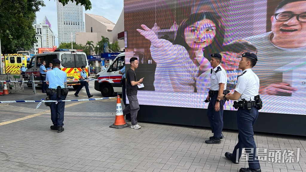 警员到场调查。刘汉权摄 警员到场调查。刘汉权摄