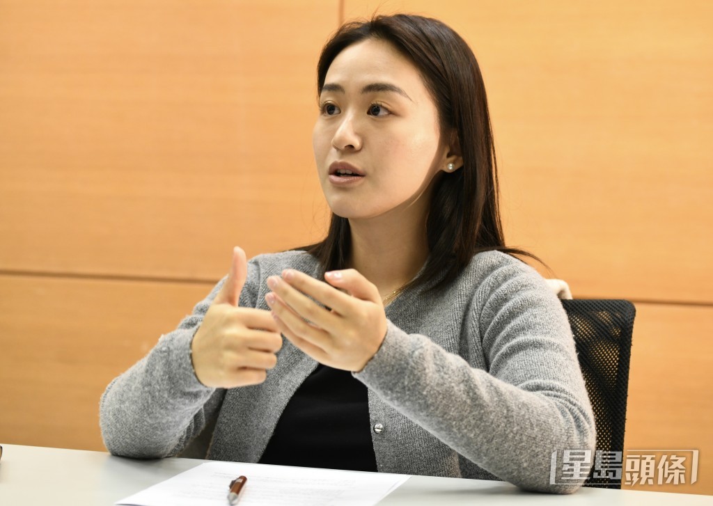 西贡区议员庄雅婷。资料图片