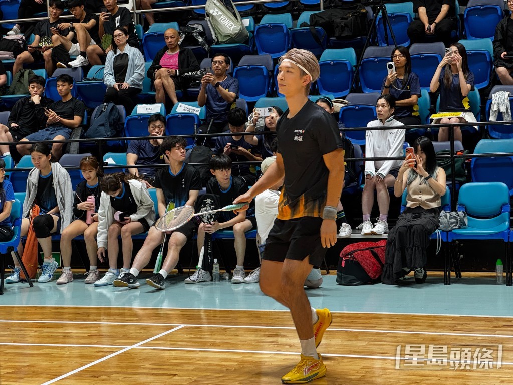 陳柏宇有運動天份。