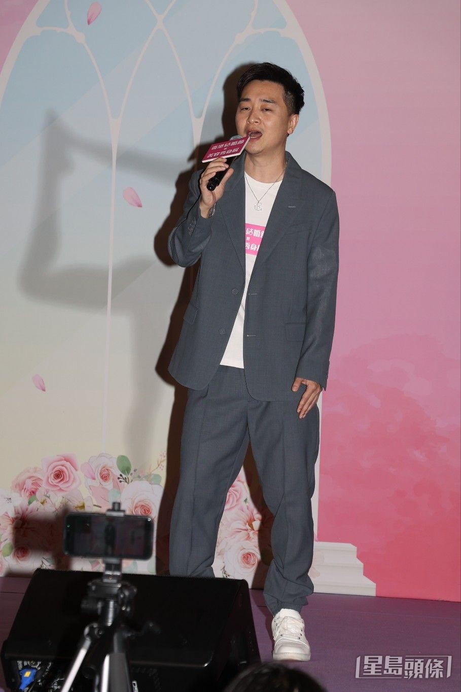 譚輝智稱之前結婚都有去婚紗展 譚輝智稱之前結婚都有去婚紗展