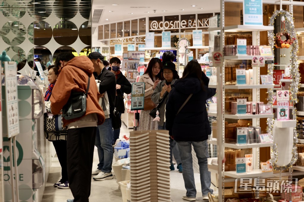 旺角市道情况。欧乐年摄 旺角市道情况。欧乐年摄