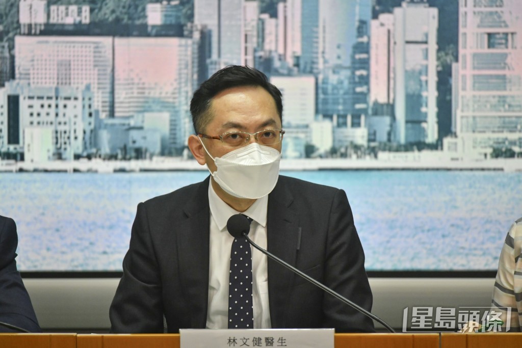 衞生署署長林文健。資料圖片