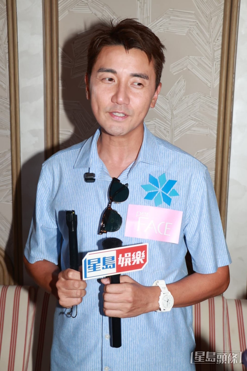 洪永城踢爆黃翠如需要運動修身。 洪永城踢爆黃翠如需要運動修身。