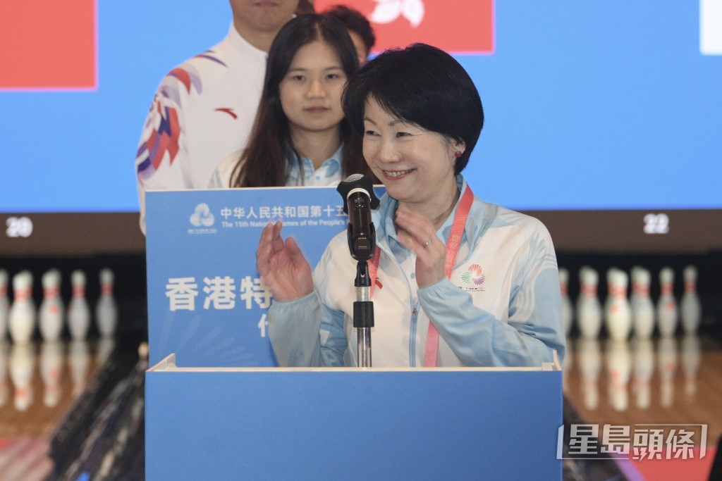 文體旅局常任秘書長沈鳳君主持儀式，宣布賽事正式開始。陳浩元攝