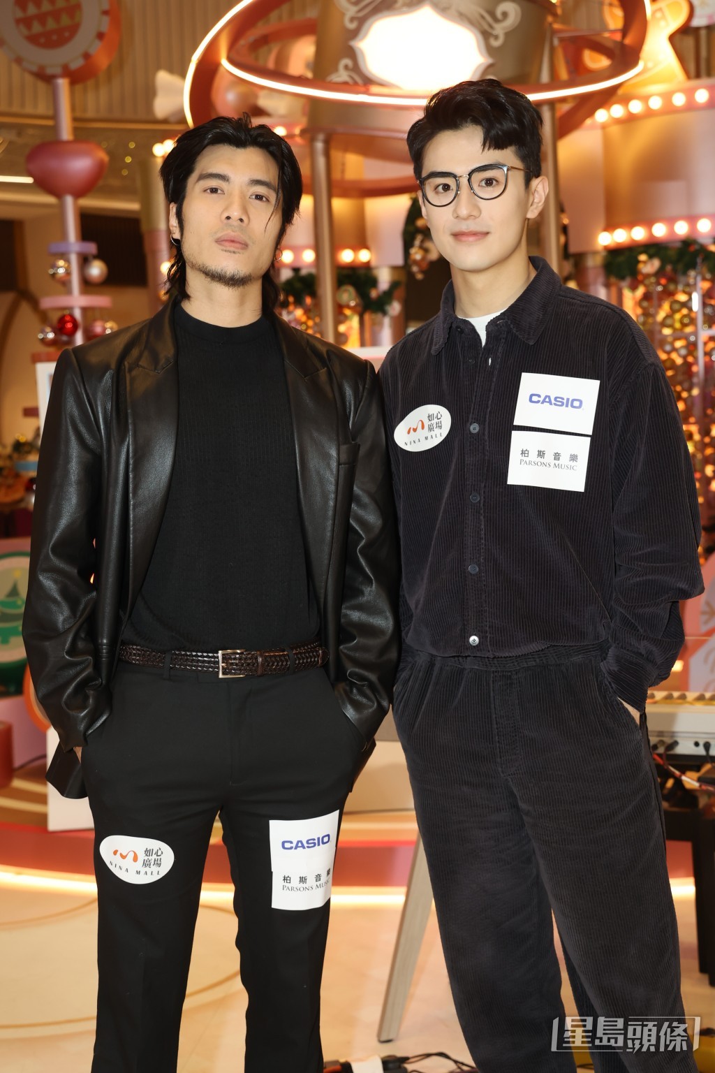 涂毓麟(Oscar)、周殷廷(Yan Ting)全黑裝扮出席。 涂毓麟(Oscar)、周殷廷(Yan Ting)全黑裝扮出席。