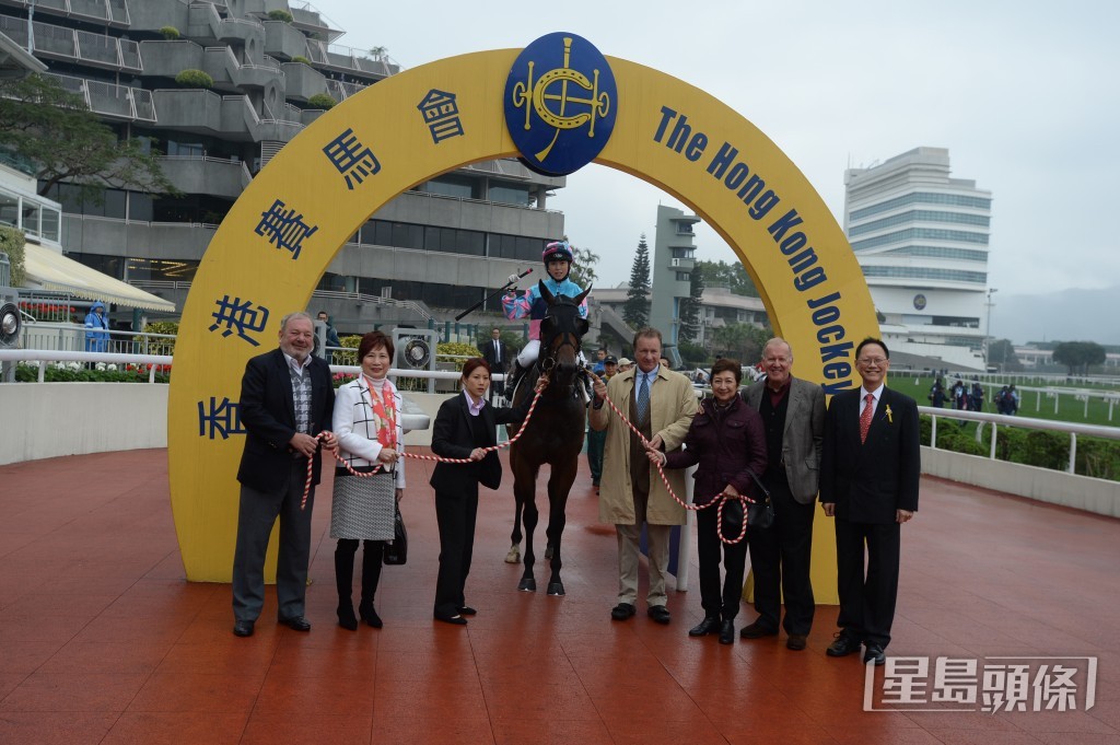 蔣嘉琦合共取得21場頭馬勝仗，在港累積頭馬達58場。