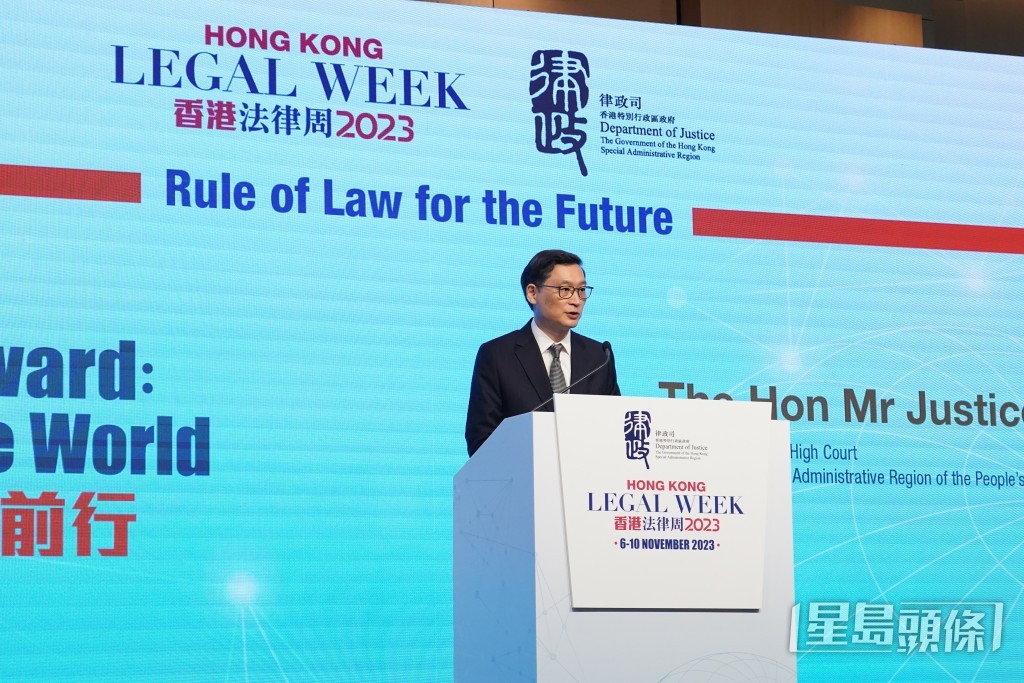 高等法院首席法官潘兆初。葉偉豪攝 高等法院首席法官潘兆初。葉偉豪攝