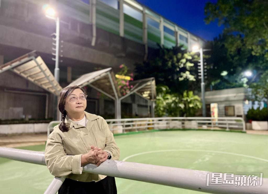 陳淑賢寄語危難中的人們不要放棄，總有出路。