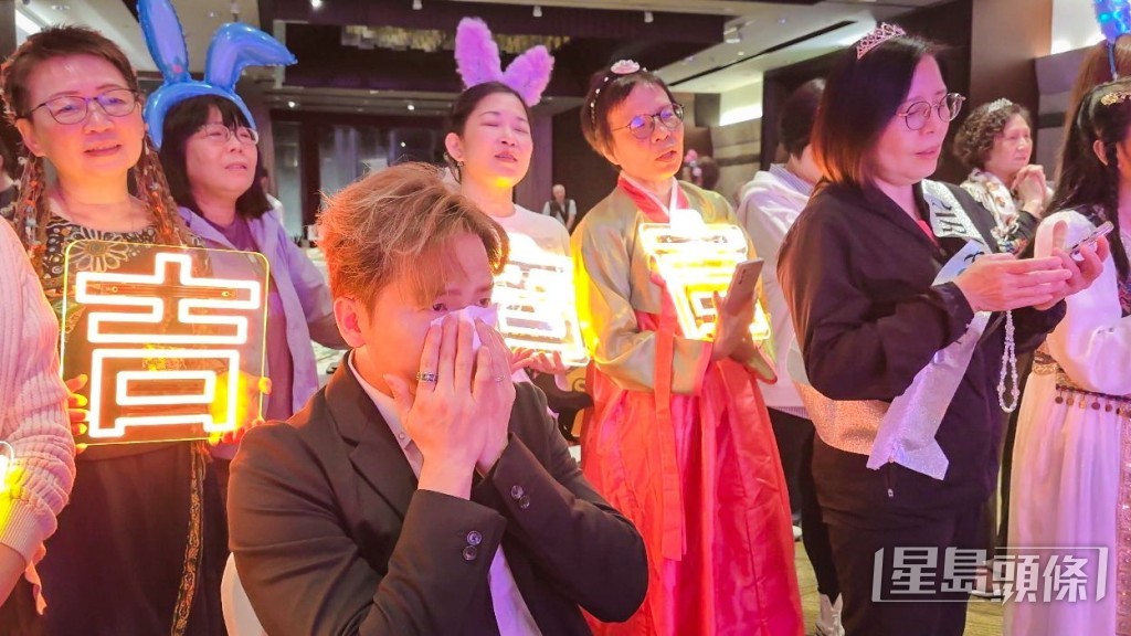 吉吉向Fans剖白心情時爆喊。