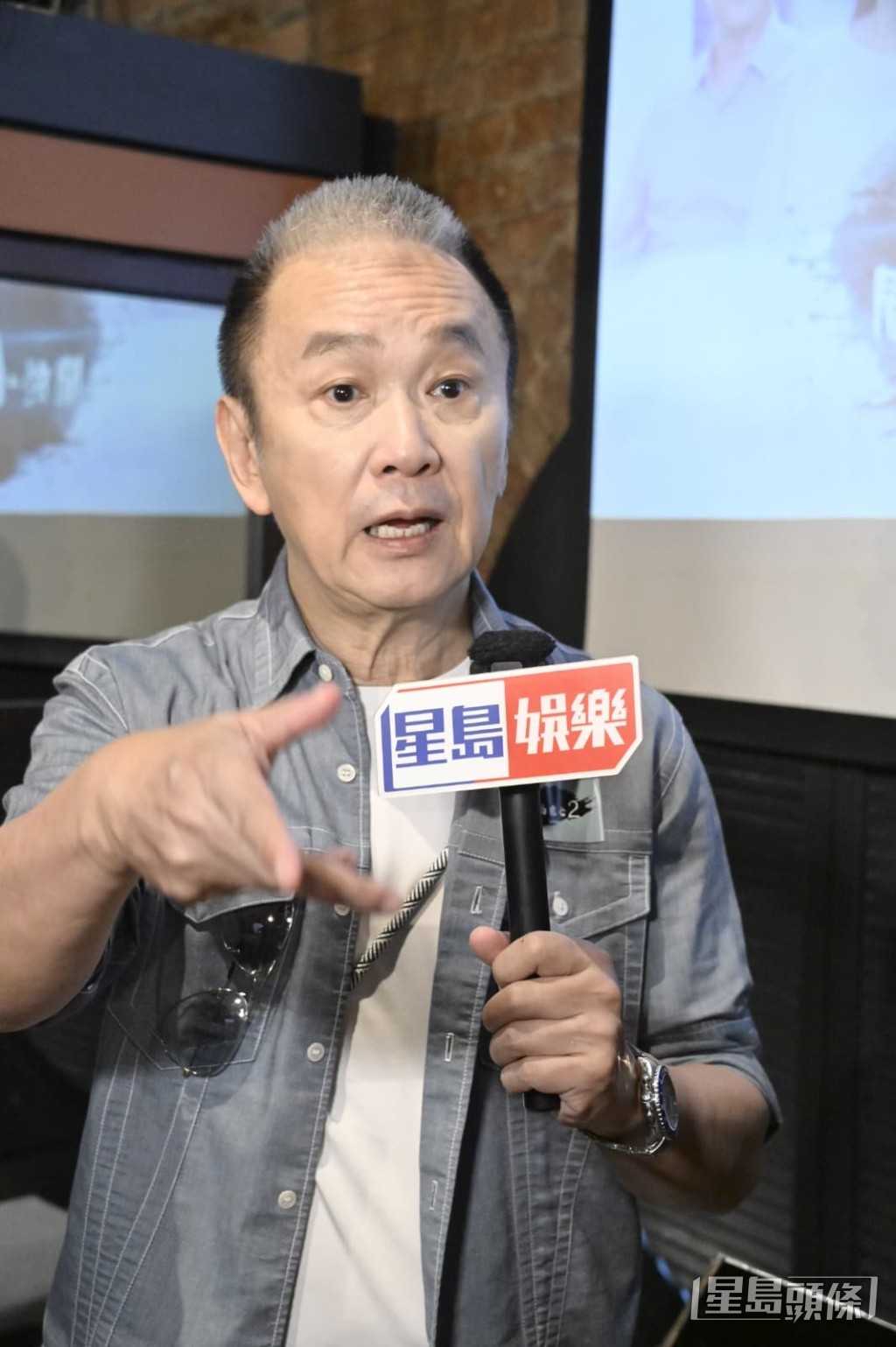 患上嚴重抑鬱症的導演陳德森，最嚴重會有自殺念頭。