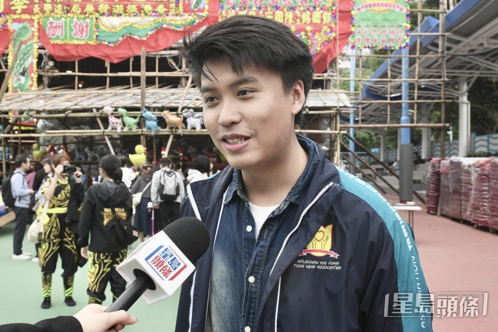 同慶公社有限公司值理李嘉翹。 同慶公社有限公司值理李嘉翹。