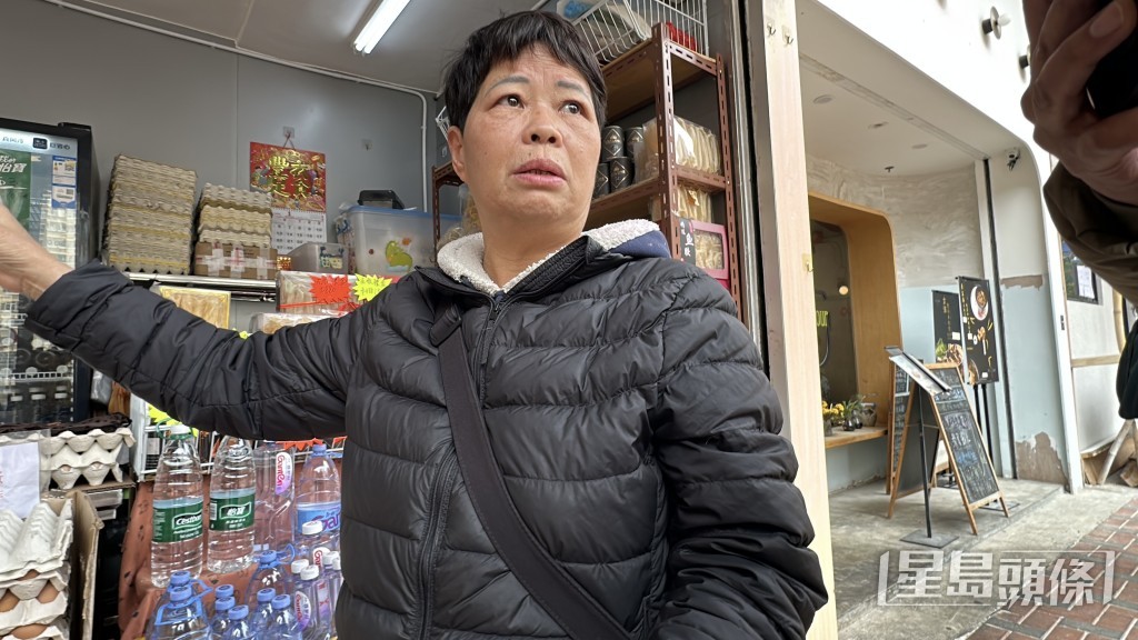 負責人朱女士指損失約5000元。劉漢權攝