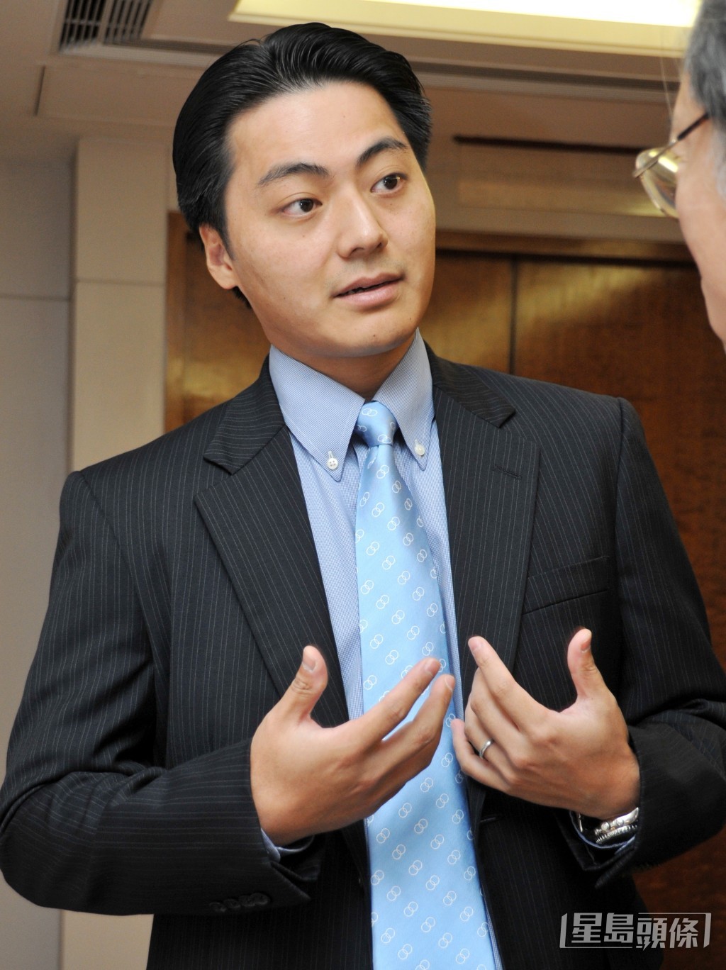 周亦卿在親筆筆記中提及周維正(圖)「目中無人」。資料圖片 周亦卿在親筆筆記中提及周維正(圖)「目中無人」。資料圖片