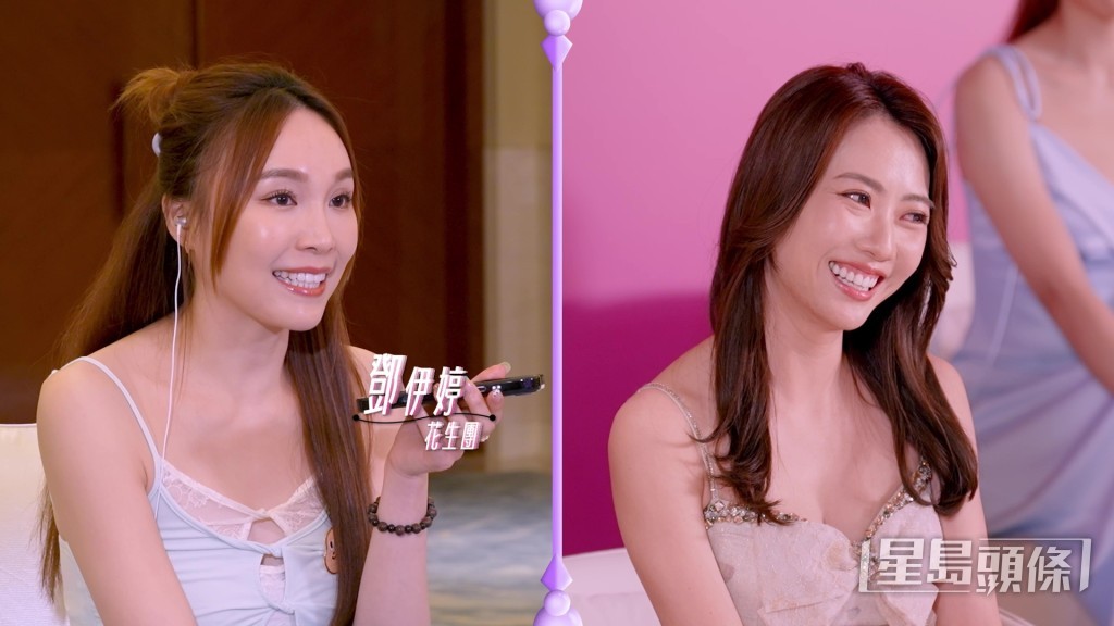 阮嘉敏Mandy的閨密是鄧依婷。