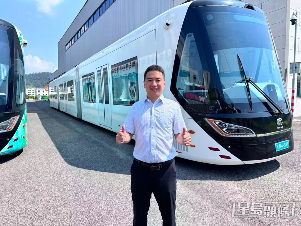 湖南中車智行科技大區總經理陽韜表示,中車智行對啟德、東九龍及洪水橋/厦村3個項目均有興趣。 湖南中車智行科技大區總經理陽韜表示,中車智行對啟德、東九龍及洪水橋/厦村3個項目均有興趣。