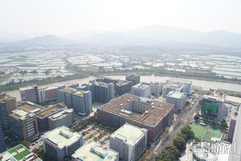 陳國基指出,合作區在深圳河兩側,以「一河兩岸」、「一區兩園」的理念構建。資料圖片 陳國基指出,合作區在深圳河兩側,以「一河兩岸」、「一區兩園」的理念構建。資料圖片