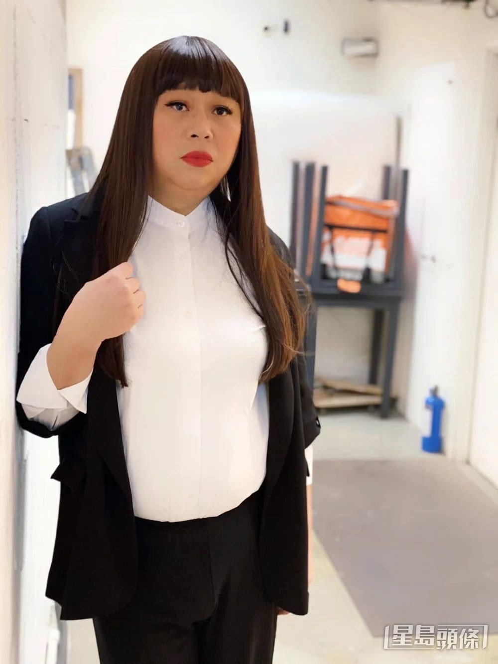林盛斌「徐小姐」造型撞樣「南京紅姐」。