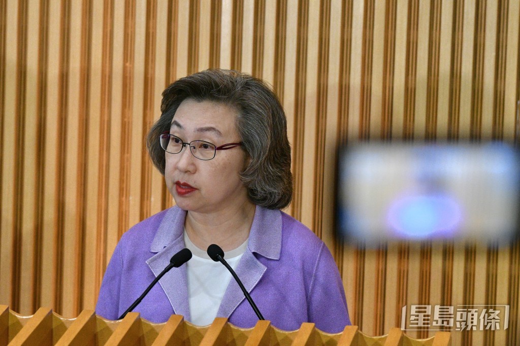公務員事務局局長楊何蓓茵。資料圖片