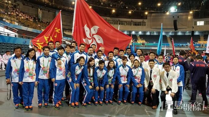 容樹恒多度隨香港代表隊到外地出賽。 容樹恒多度隨香港代表隊到外地出賽。