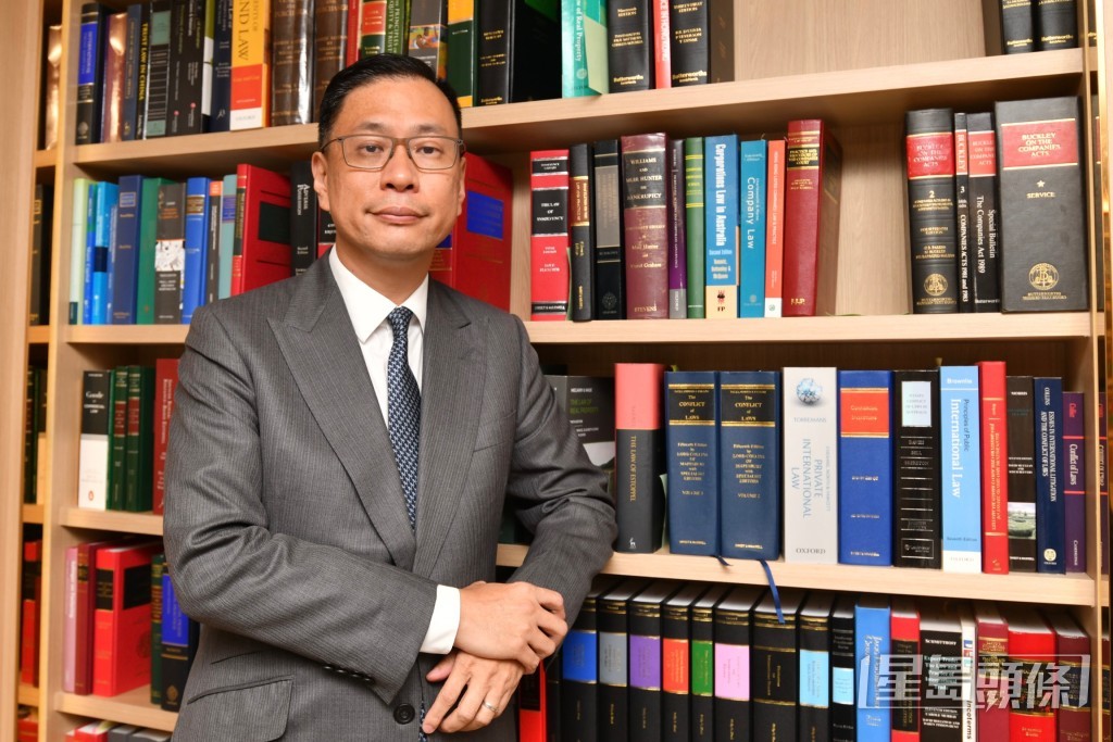 大律師公會主席杜淦堃。資料圖片 大律師公會主席杜淦堃。資料圖片