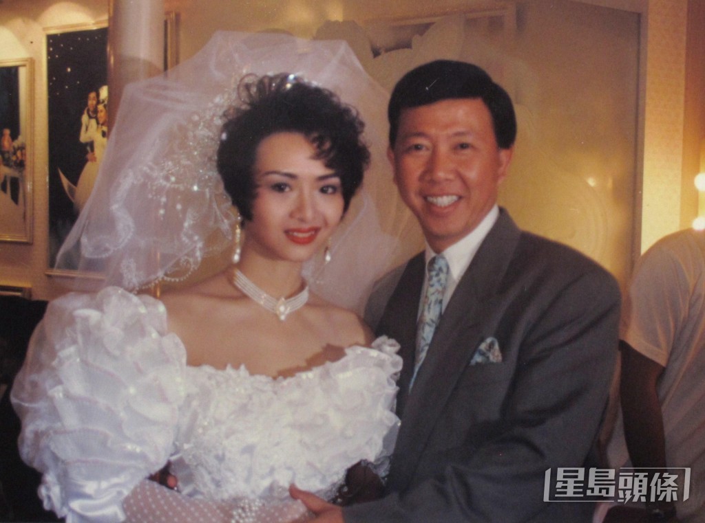 叶子楣与尹光合作电影《老表发钱寒》。 叶子楣与尹光合作电影《老表发钱寒》。