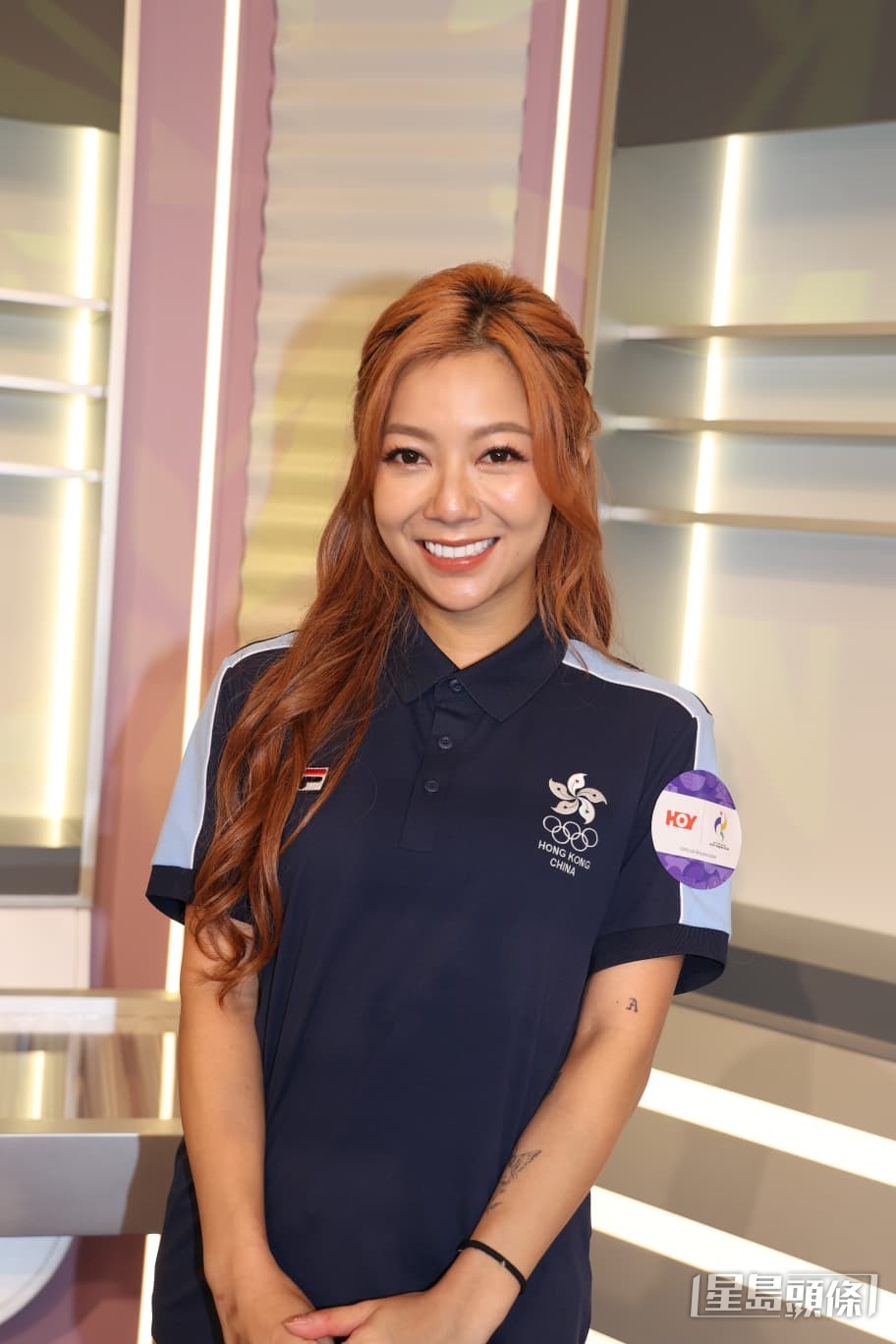 她是第二次擔任亞運主持。