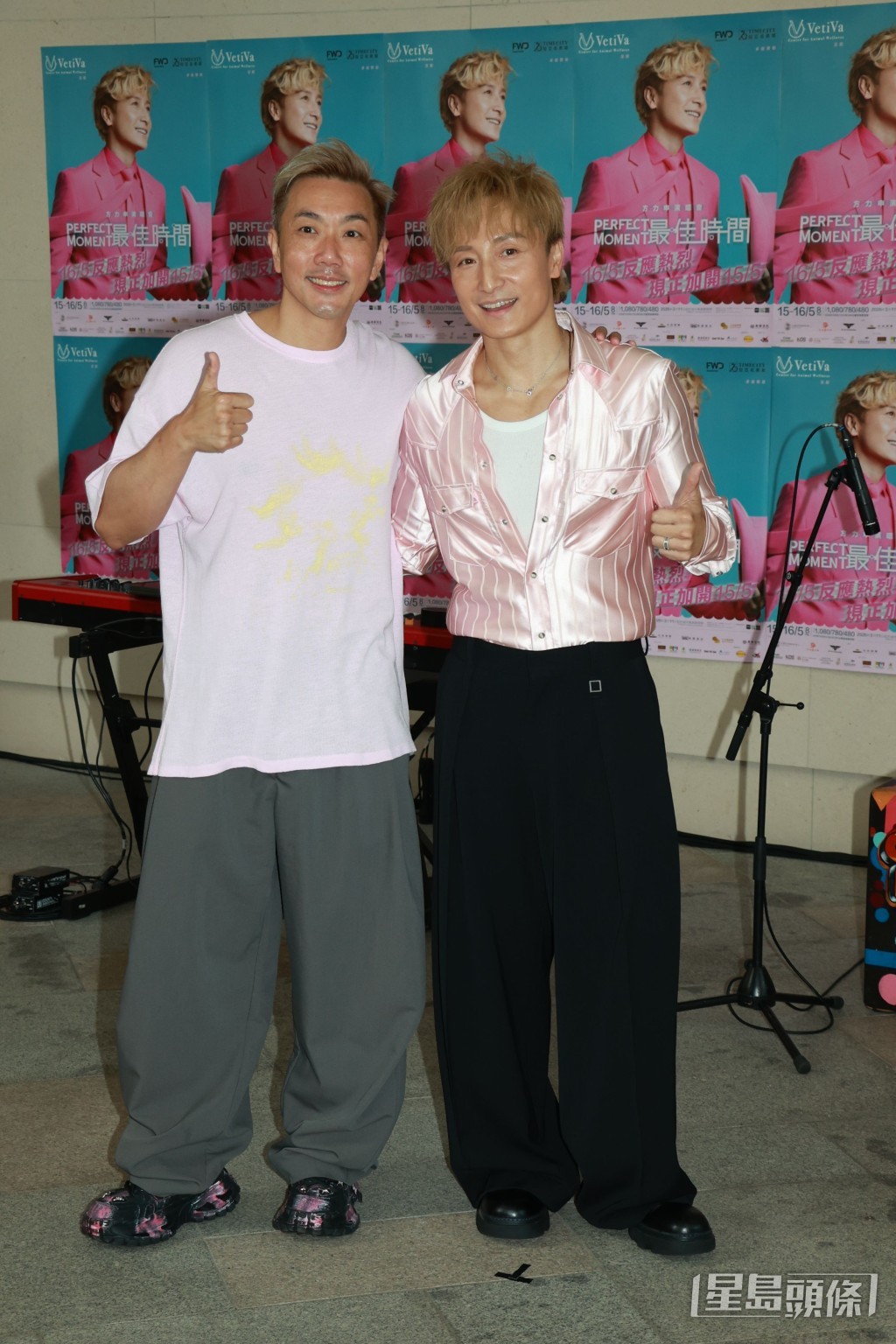 屆時會與師兄劉浩龍在台上切磋Show肌。