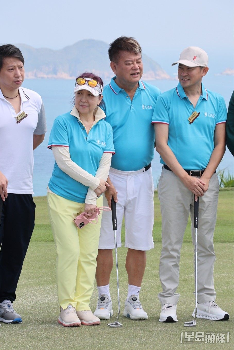 陳百祥及黃杏秀參加Golf賽