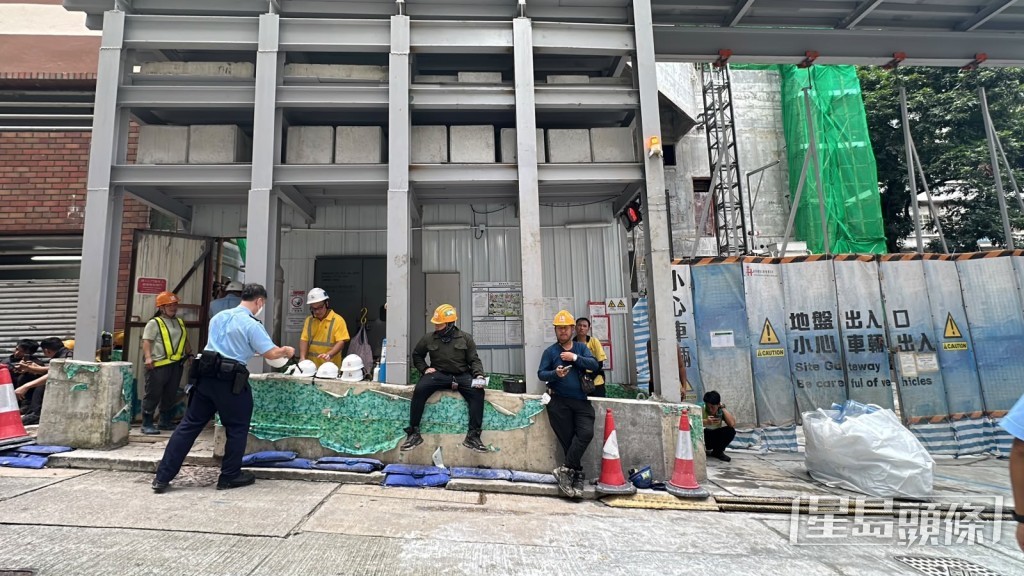 涉事為建築地盤。 涉事為建築地盤。