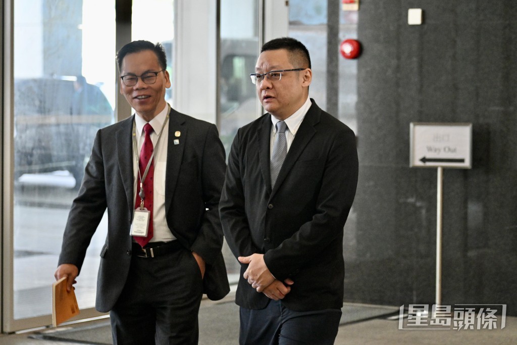 工程界卜國明（左）、選委界范駿華（右）。