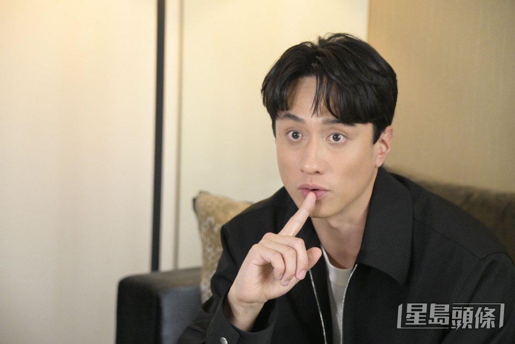 坦言拍得頗為辛苦。