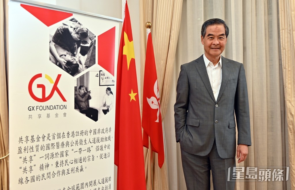 全國政協副主席、共享基金會理事會主席梁振英。（資料圖片）