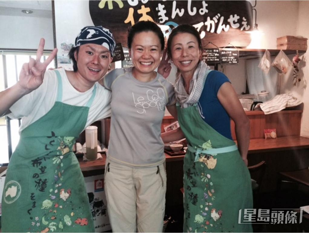 多年前,唐展民到访「福岛之友」经营售卖福岛农产品的商店。 多年前,唐展民到访「福岛之友」经营售卖福岛农产品的商店。